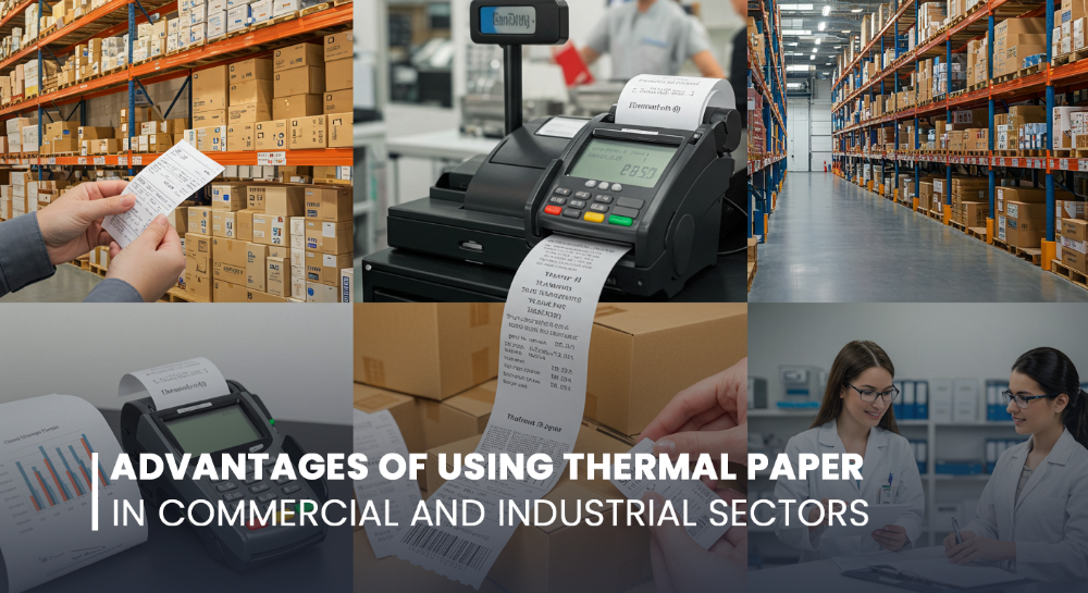 Advantages of Using Thermal Paper in Commercial & Industrial Sectors